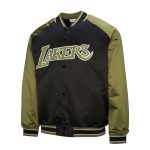 Los Angeles Lakers Clutch Satin Raglan Jacket