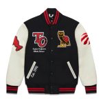 OVO X Toronto Raptors Black Varsity Jacket