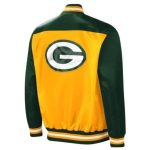 Green Bay Packers Satin Varsity Jacket