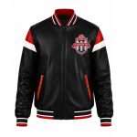 MLS Toronto Football Varsity Leather Jacket