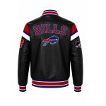 NFL Buffalo Bills Leather Varsity Jacket