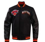 NFL NY Knicks Classic Rib Varsity Jacket